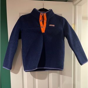 Vineyard Vines Navy kids Shep fleece 10/12